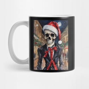 Christmas Skeleton Gentleman Mug